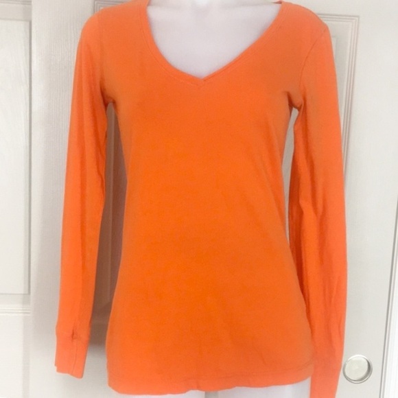 Wear it Declare It Long Sleeved Orange T-shirt medium women’s everyday - Picture 1 of 6